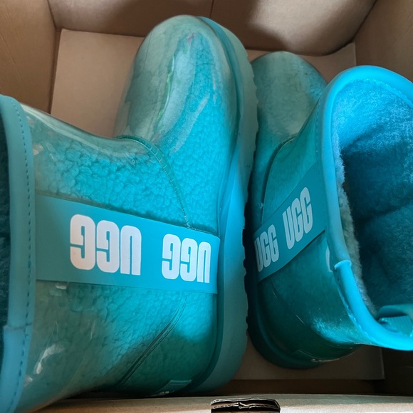 Ugg Classic Mini Boot, Women 7(us), Clear- Blue - Picture 6 of 10